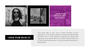 时髦的生活方式 演示模板设计_13