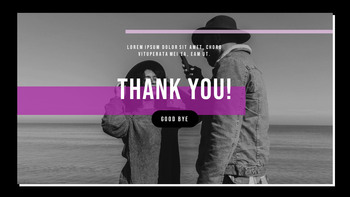 时髦的生活方式 演示模板设计_40