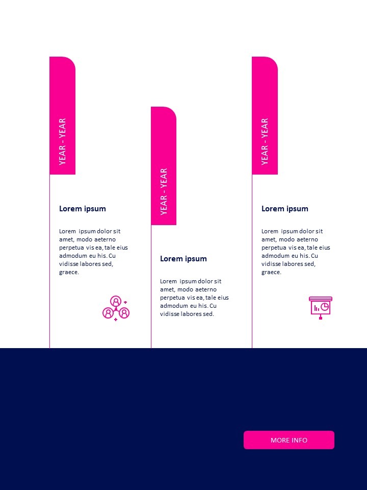 Modello di relazione annuale aziendale rosa Modelli di PowerPoint Design_08