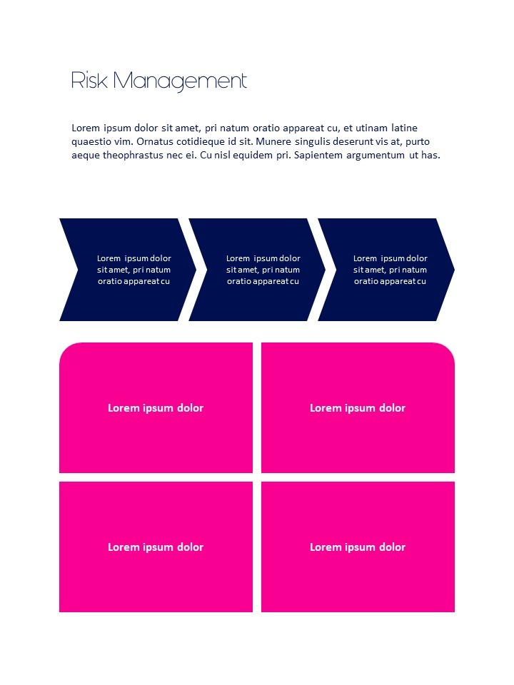 Modello di relazione annuale aziendale rosa Modelli di PowerPoint Design_18
