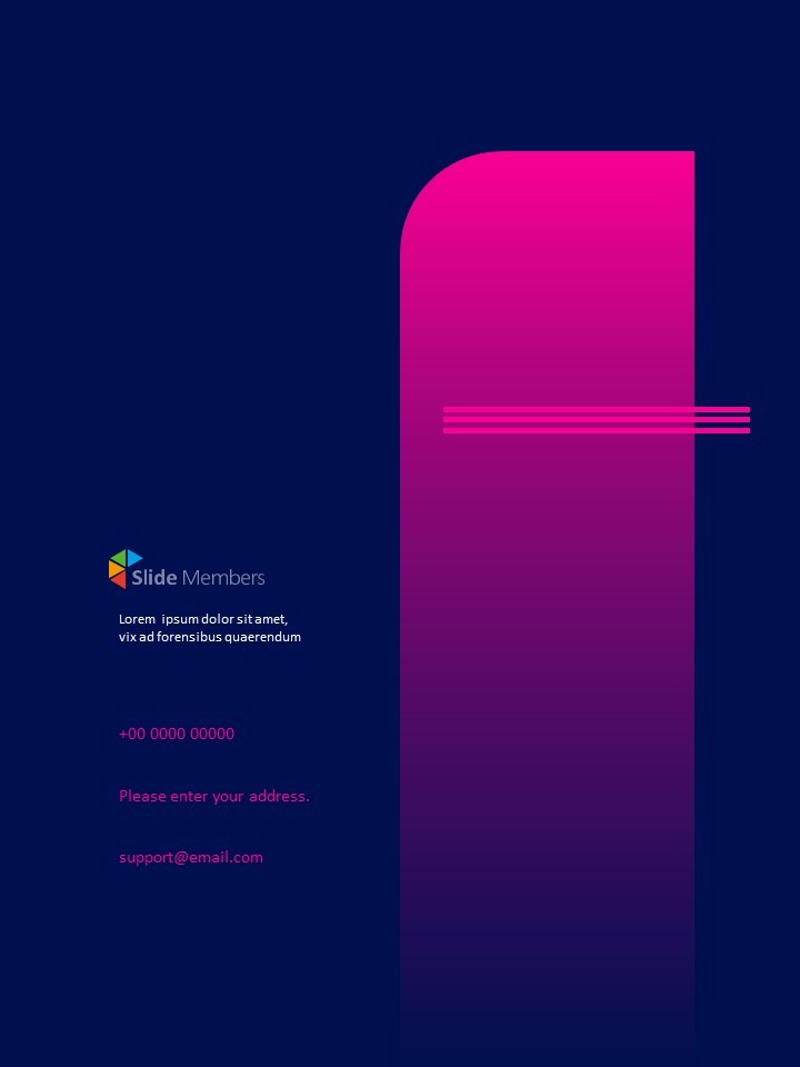Modello di relazione annuale aziendale rosa Modelli di PowerPoint Design_30