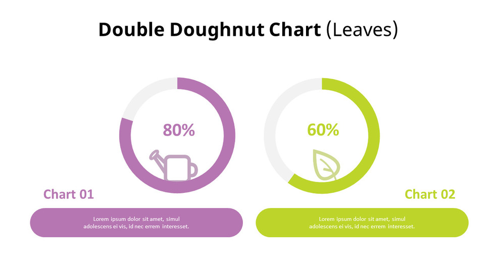 Donut Chart with InfographicDoughnut
