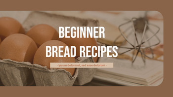 수제 빵 파워포인트 슬라이드 디자인_17