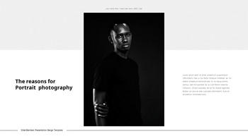 人像摄影 PPT模板_17