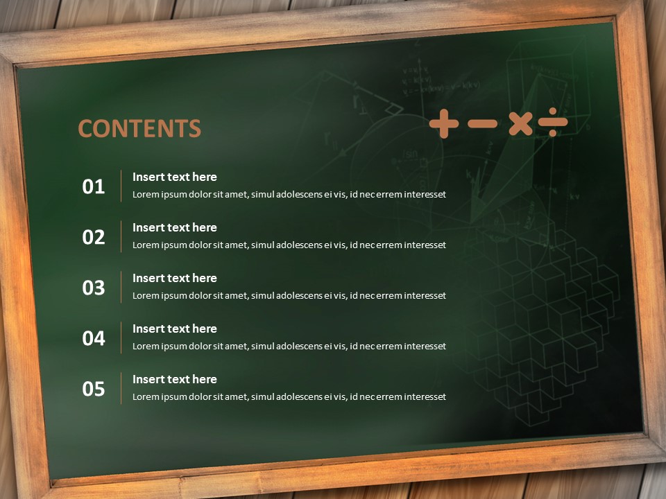 Math - Free PPT Template_02