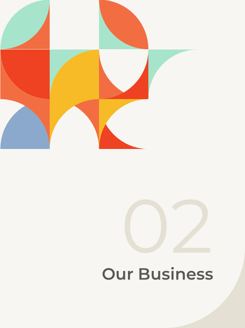 Abstract Annual Report Template Google Slides to PowerPoint