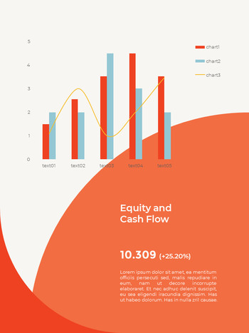 Abstract Annual Report Template Google Slides to PowerPoint