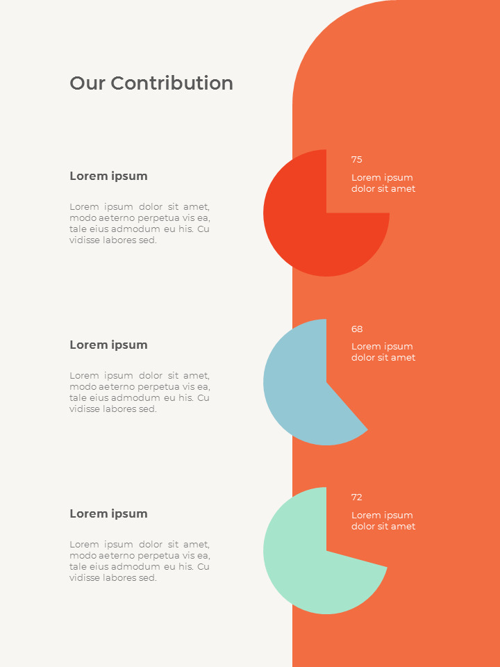 Abstract Annual Report Template Google Slides to PowerPoint