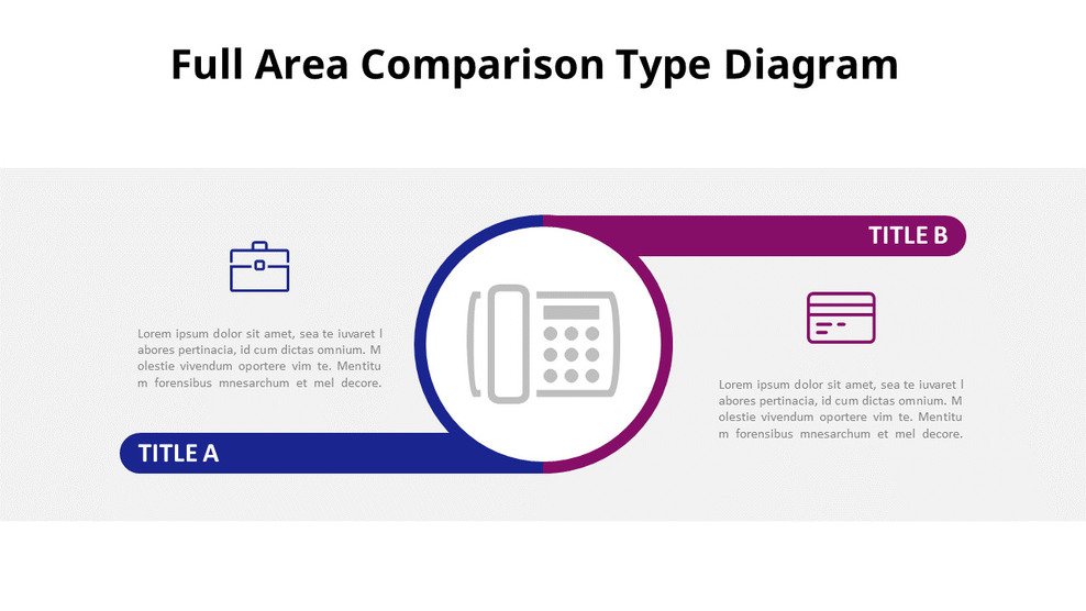 矢印関係図パワーポイントアニメーションテンプレート