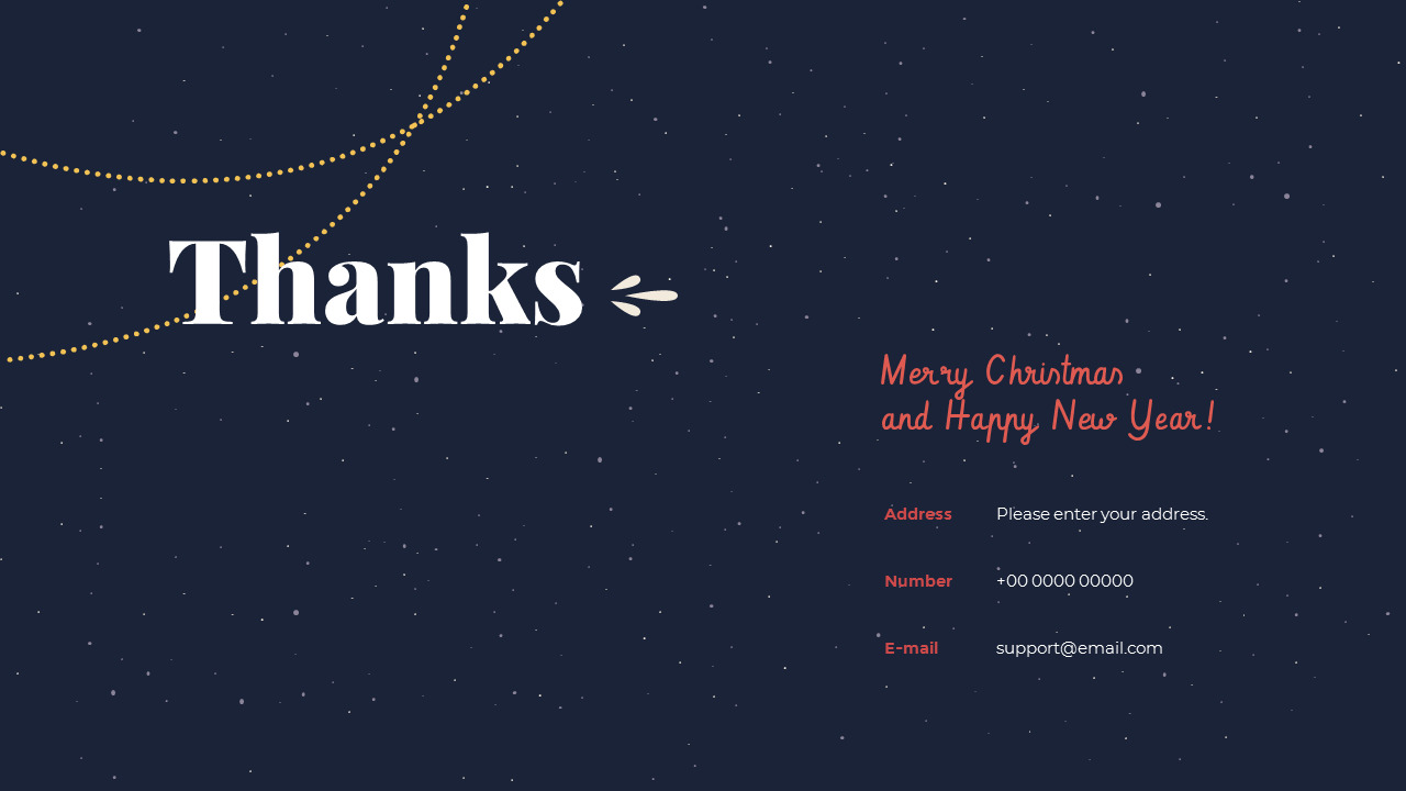 Christmas Fair Design Pitch Deck Presentation PowerPoint ...