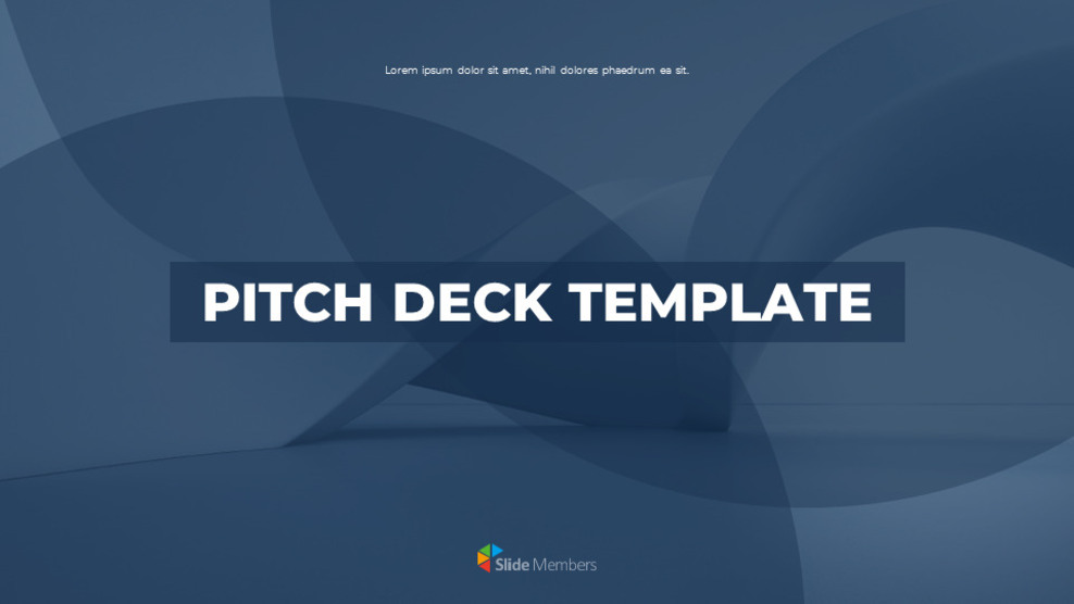 Firma Modern Pitch Deck Vorlage Start Pitch Deck ppt_01