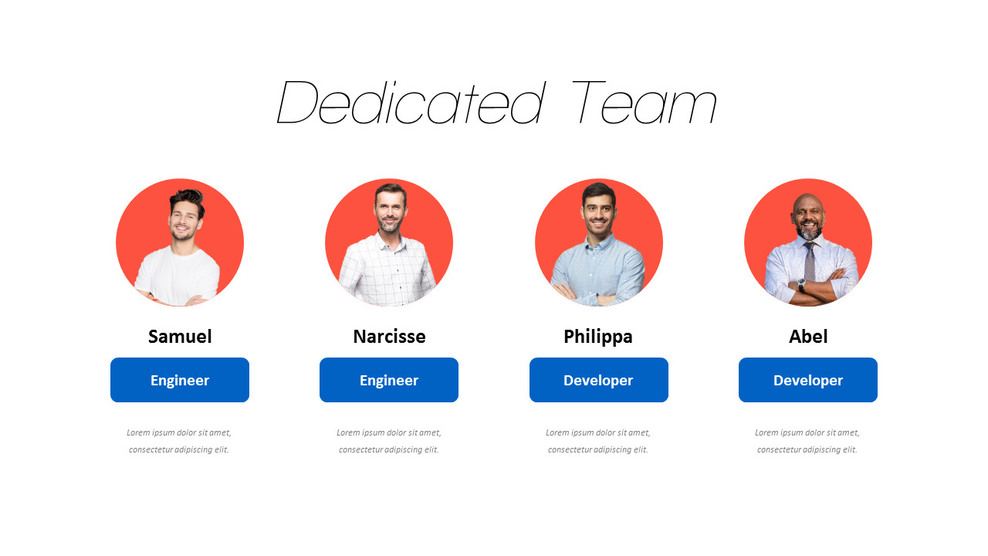 Dedicated Team Page Slide Presentation Slide_01