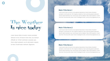 다양한 날씨 편집이 쉬운 프레젠테이션 템플릿_16