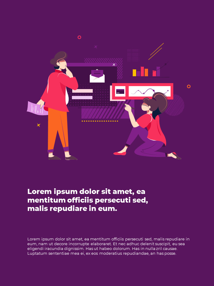 Abstract Back Business Report PowerPoint Presentation Examples