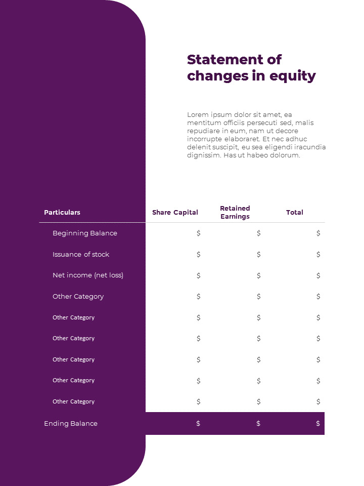 Abstract Back Business Report PowerPoint Presentation Examples