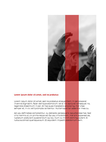 Politics Headline Magazine Style Layout PPT Backgrounds