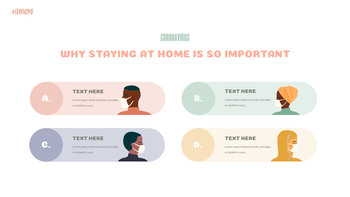 Bleib zuhause PowerPoint-Vorlagen-Design_09