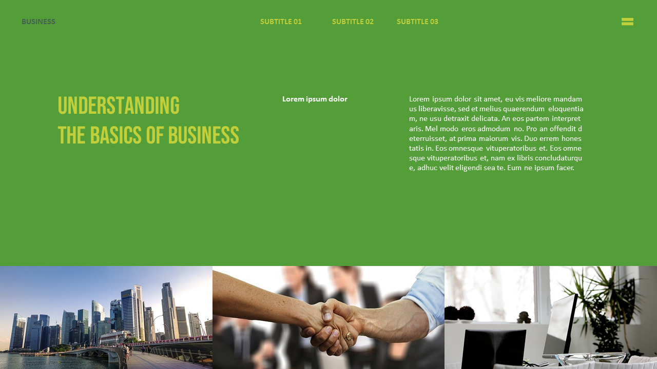 Business Definition PowerPoint SlidesTemplates