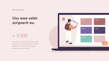 在家在线教育平台模板 主题演示演示模板免费_04