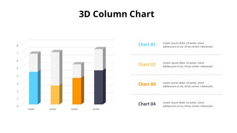 3D Column Chart List