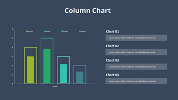 Simple Column Chart List