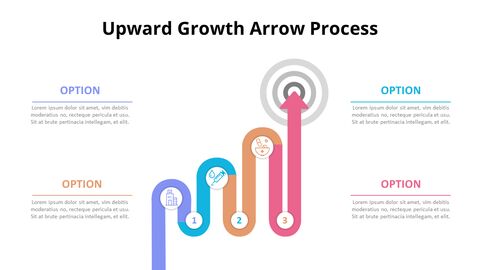 Arrow Process Diagram with Icons