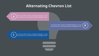 发散箭头列表图_06