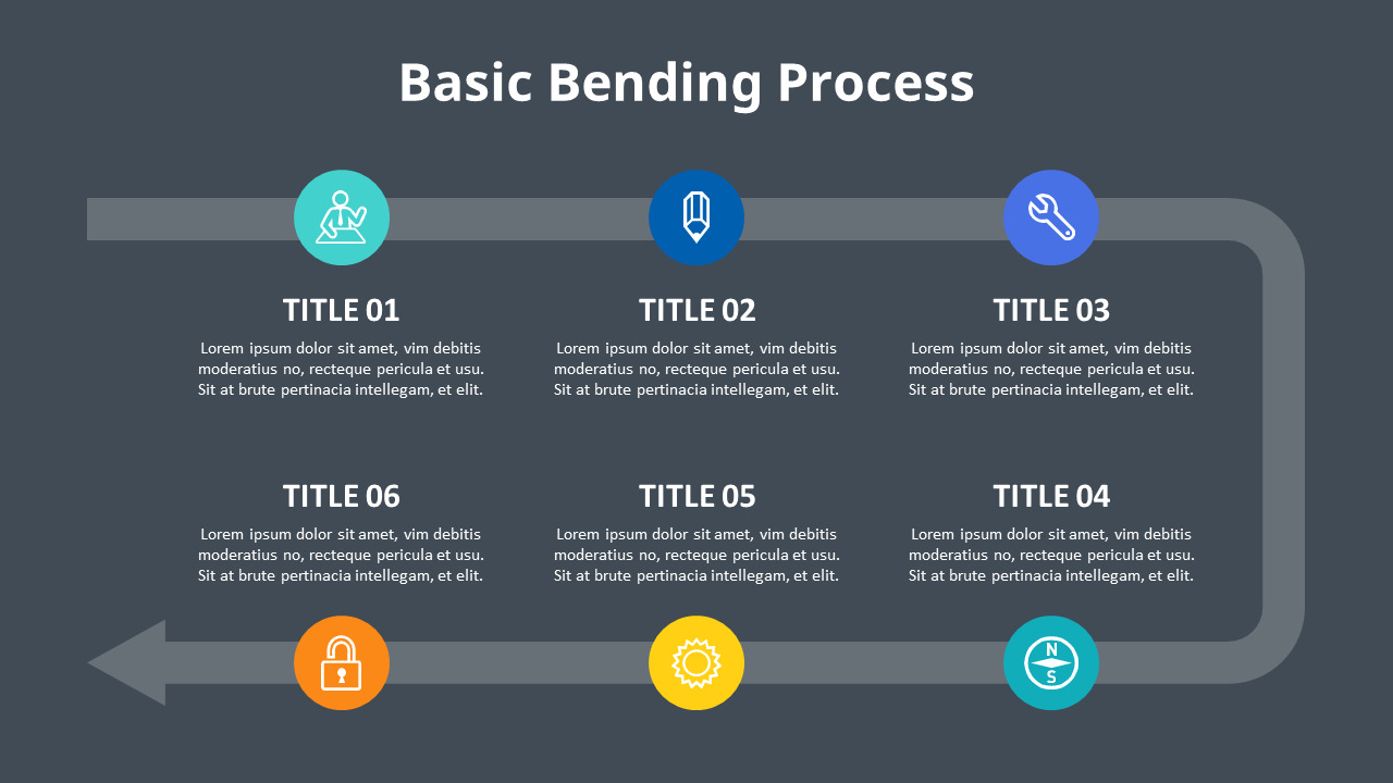 plantilla de línea de tiempo de powerpoint