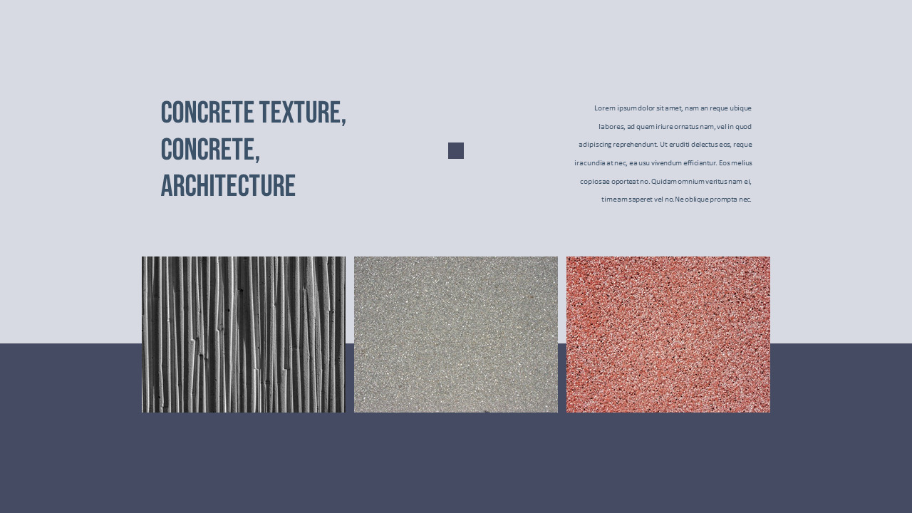 Concrete Business plan Templates PPTConstruction