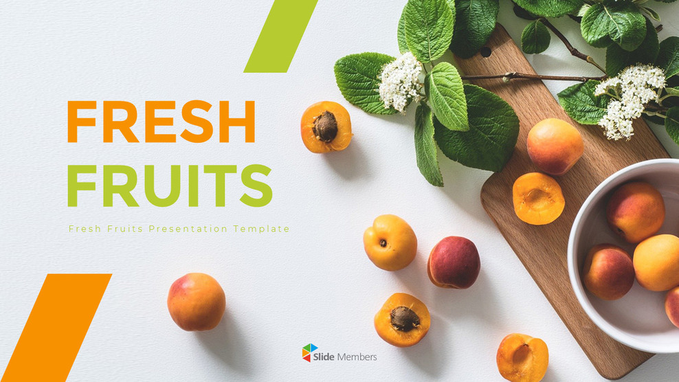 新鲜水果 演讲PPT._01