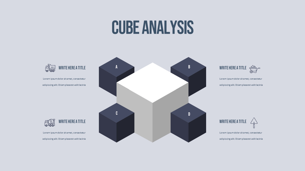 Concrete Business plan Templates PPTConstruction