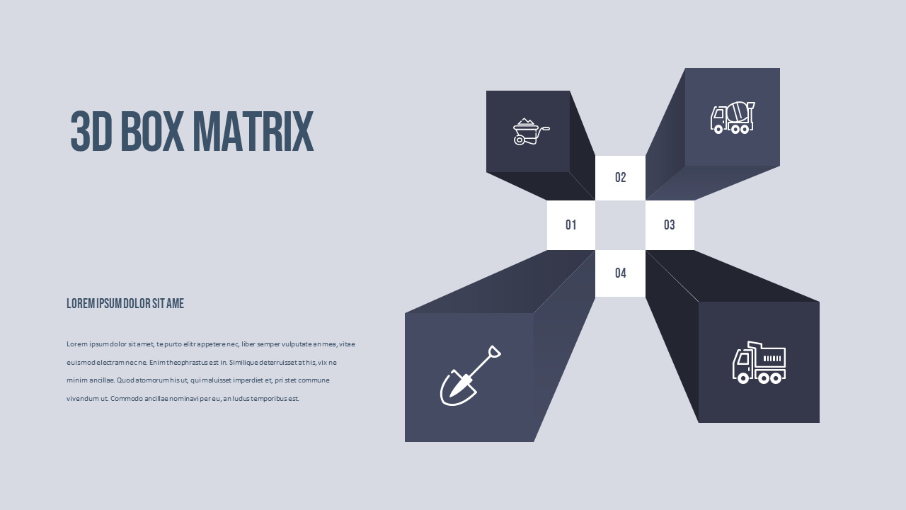 Concrete Business plan Templates PPTConstruction