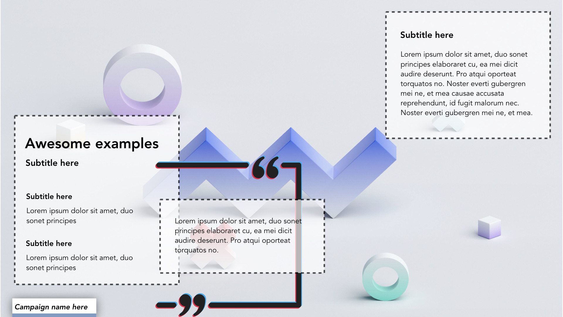Creative Business Pitch keynote template download