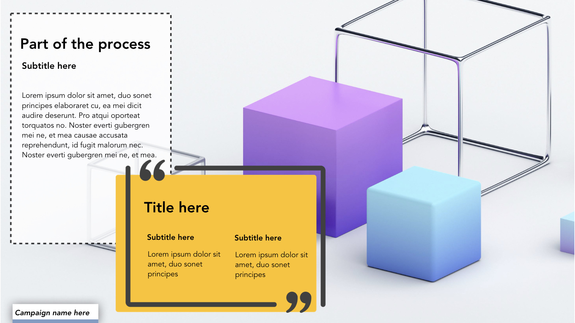 Creative Business Pitch keynote template download