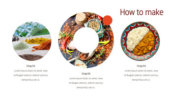 인도 요리 카레 (커리) 파워포인트 디자인_23