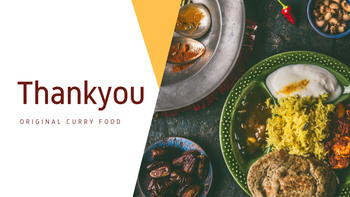 인도 요리 카레 (커리) 파워포인트 디자인_40