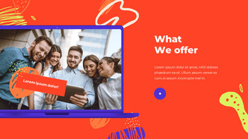 추상적인 배경 피치덱 디자인 프레젠테이션 슬라이드_06