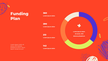 추상적인 배경 피치덱 디자인 프레젠테이션 슬라이드_12