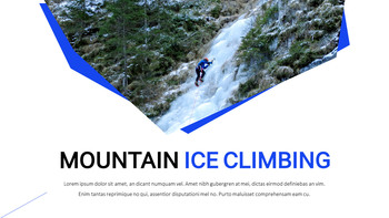 アイスクライミング ビジネスプレゼンテーションPPT_09