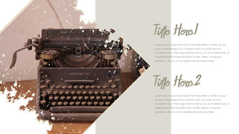 老式打字机 简单的模板_06