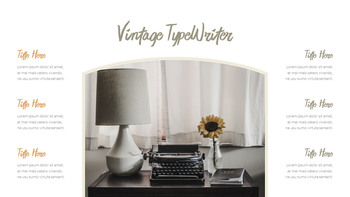 老式打字机 简单的模板_09