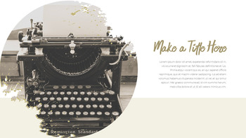 老式打字机 简单的模板_21