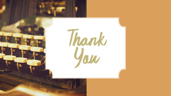 老式打字机 简单的模板_35