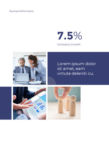 启动新业务垂直布局模板 公司简介模板设计_09