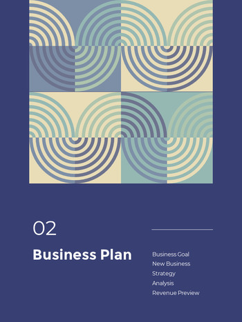 启动新业务垂直布局模板 公司简介模板设计_11