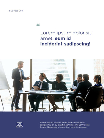 启动新业务垂直布局模板 公司简介模板设计_12