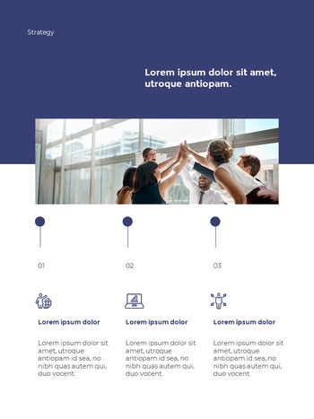 启动新业务垂直布局模板 公司简介模板设计_19