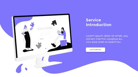 Service Introduction PPT Design|Product, Services|Single Slides