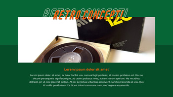 레트로 프레젠테이션용 PowerPoint 템플릿_06