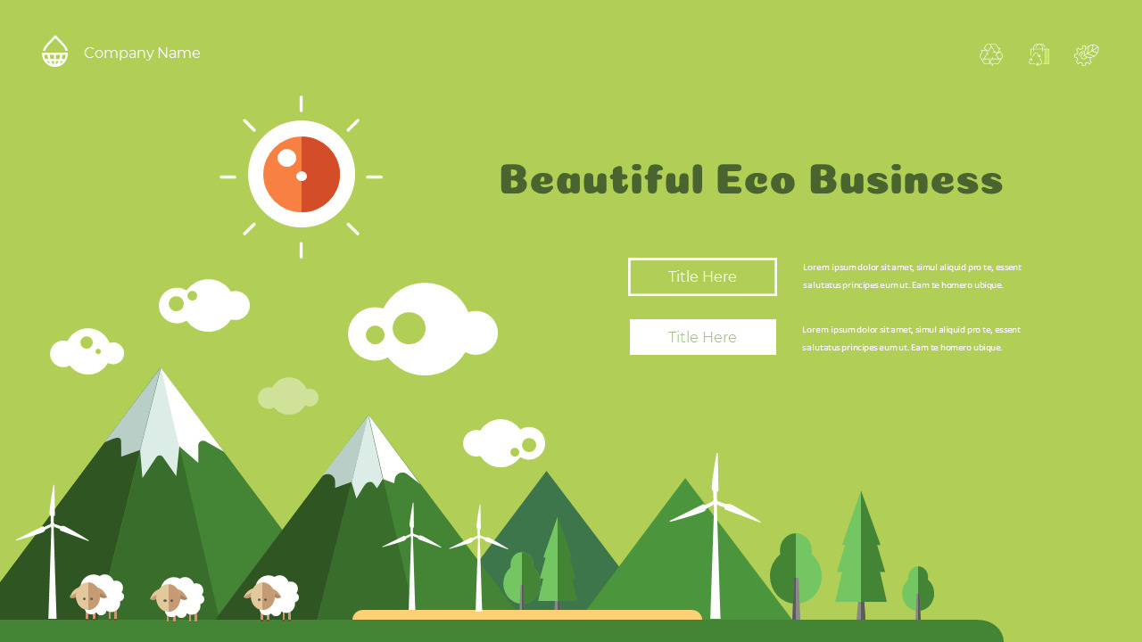 EcoFriendly Business PowerPoint Presentation PPT